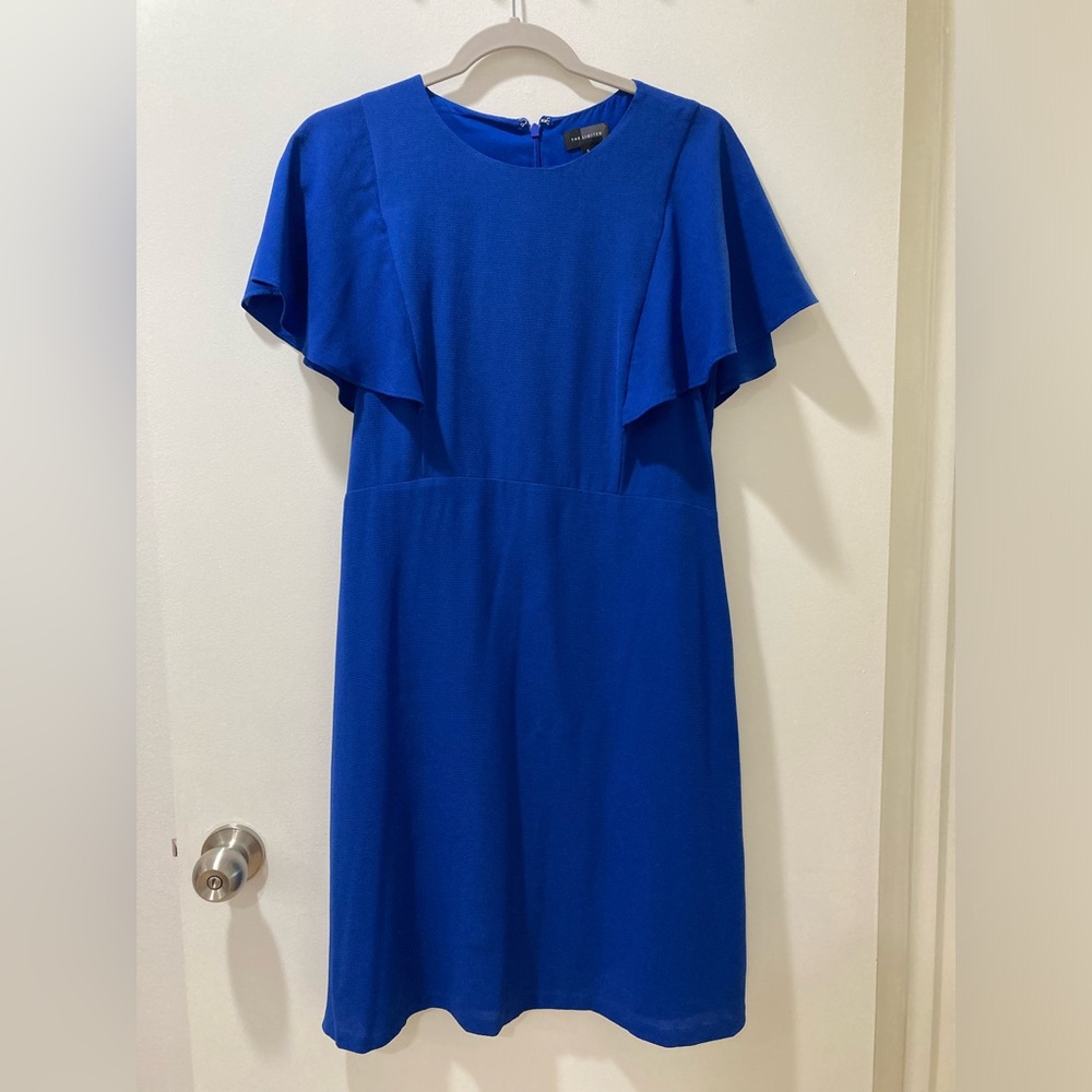 Cobalt-blue dress, size Small